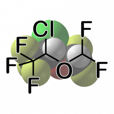 isofluorane molecule