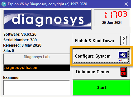 Configure System