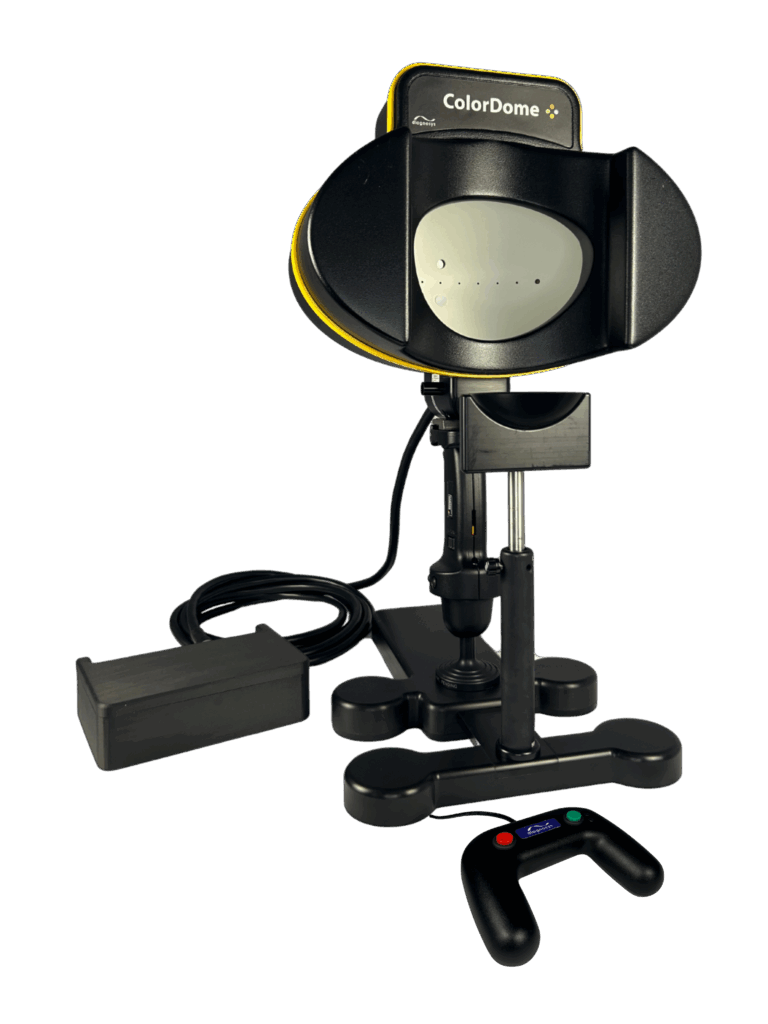 Standalone system with ColorDome stimulator and button box