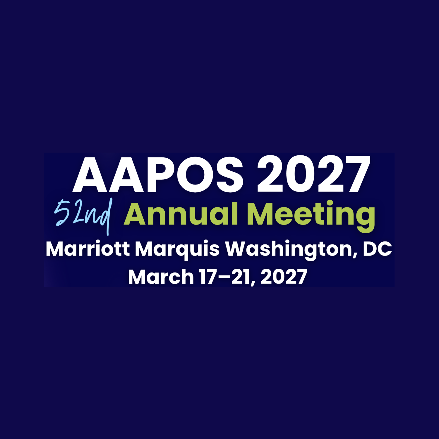 AAPOS 2027